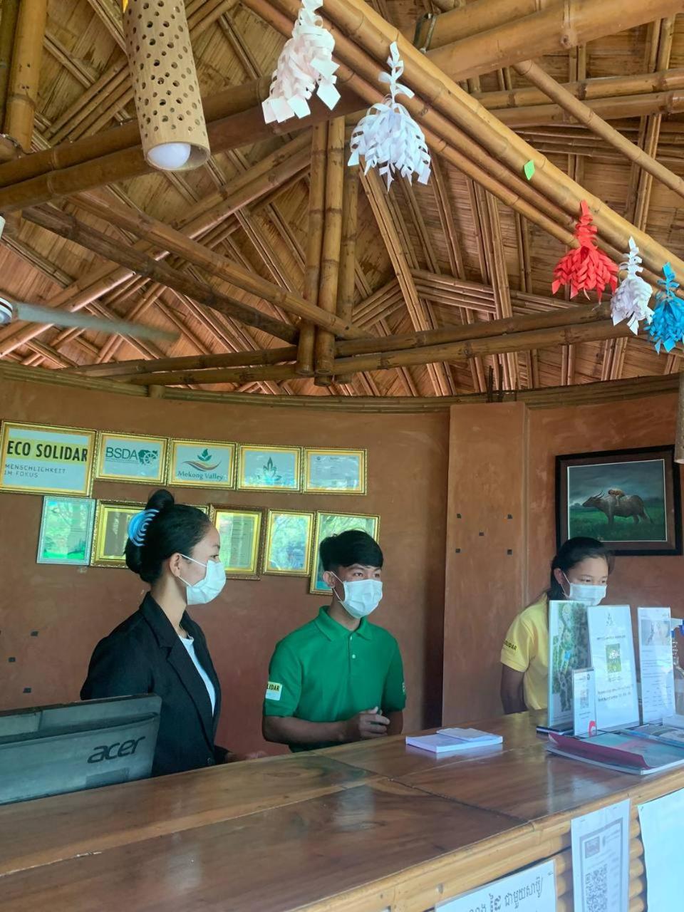 Hanchey Bamboo Resort Kampong Cham Exterior photo