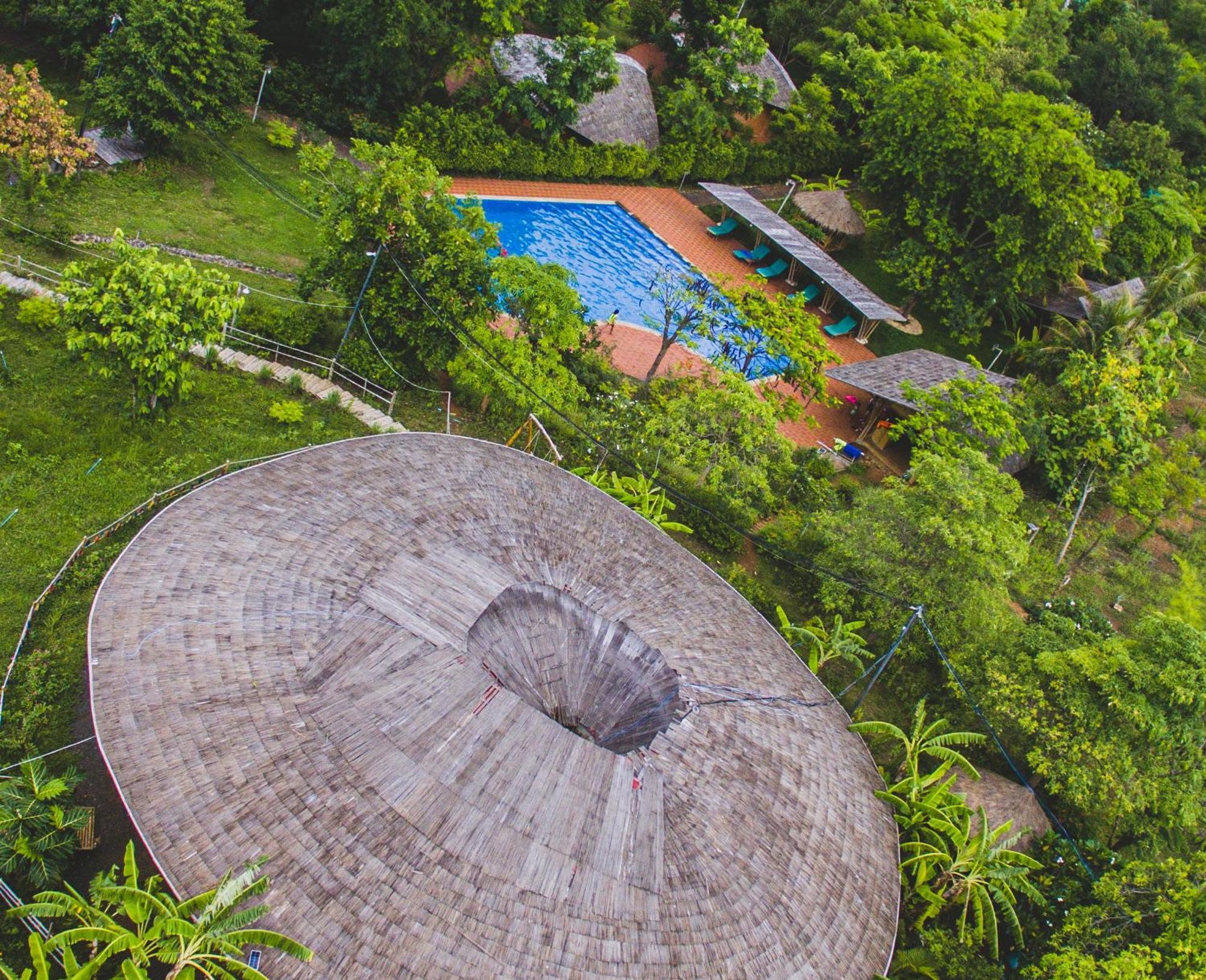Hanchey Bamboo Resort Kampong Cham Exterior photo